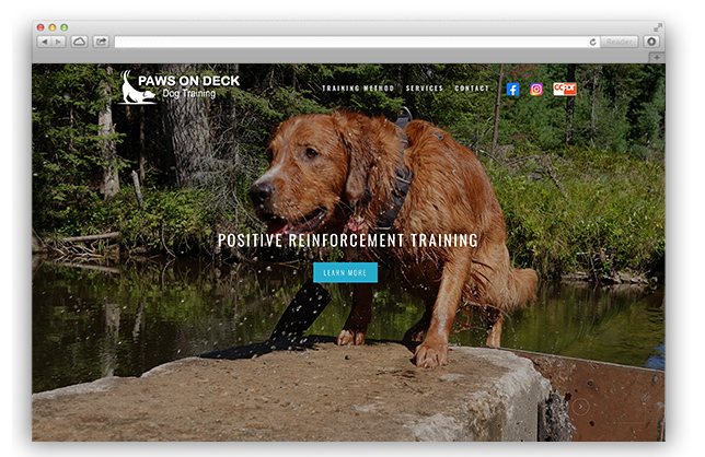 Paws on Deck<br>Dog Training